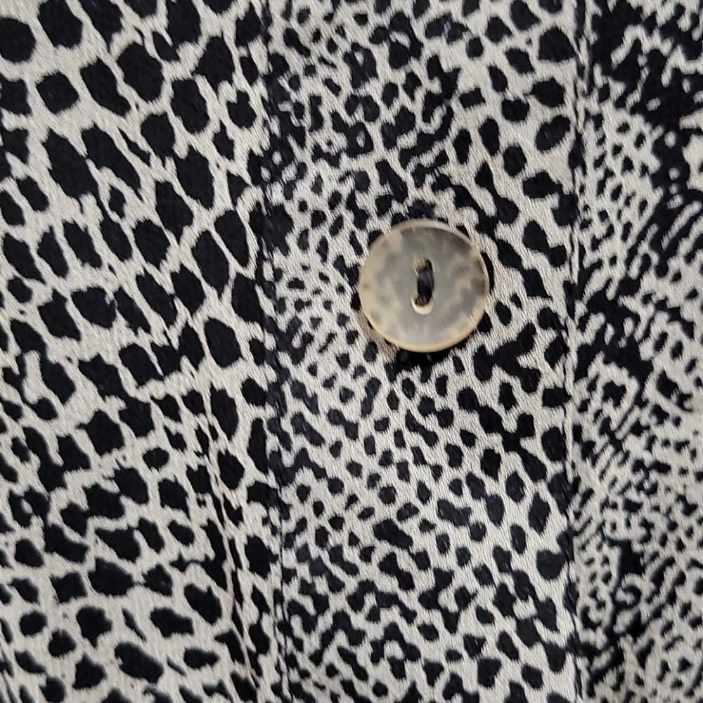 Button-Down Sheer Blouse - image 2